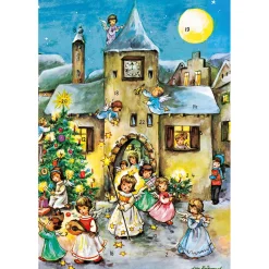 Adventsdeko & Kalender-Adventskalender "Musizierende Engel"