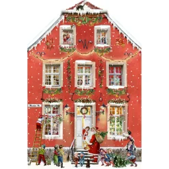 Adventsdeko & Kalender-Adventskalender "Weihnachten bei uns Zuhause"