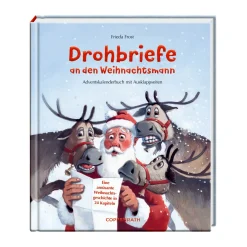 Spielzeug|Adventsdeko & Kalender-Adventskalenderbuch "Drohbriefe an den Weihnachtsmann"