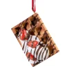 Käthes Original Christbaumschmuck Holz-Belgische Waffel