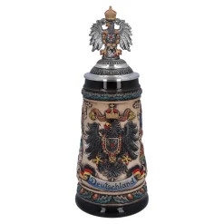 Bierkrüge|Deutschland Motive-Bierkrug mit Zinnadler 