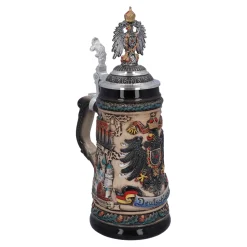 Bierkrüge|Deutschland Motive-Bierkrug mit Zinnadler 