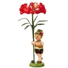 Hubrig Volkskunst Hubrig Miniaturen-Blumenkinder Amaryllis