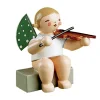 WENDT & KÜHN Wendt & Kühn Kollektion-Engel mit Geige, sitzend
