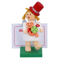 Käthes Original Käthes Original Figuren-Engel mit Glücksbringern "Viel Glück"