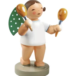 WENDT & KÜHN Wendt & Kühn Kollektion-Engel mit Maracas, stehend