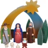 Käthes Original Krippen Und Krippenfiguren-Figurenset "Heilige Familie"