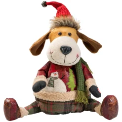 Außergewöhnliche Weihnachtsdeko|Spieluhr Weihnachten-Fröhlicher Bello