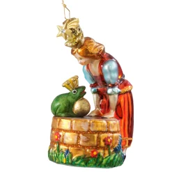 Poesie in Glas Weihnachtskugeln Aus Glas-Froschkönig