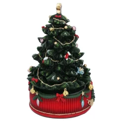 Spieluhr Weihnachten-Geschmücktes Weihnachtsbäumchen, Musikdose