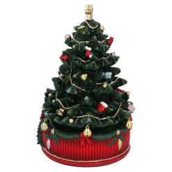 Spieluhr Weihnachten-Geschmücktes Weihnachtsbäumchen, Musikdose