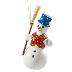 Käthes Original Christbaumschmuck Holz-Großer Schneemann