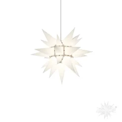 Herrnhuter Sterne Sterne-Herrnhuter Papierstern, weiß, 40 cm