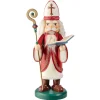 Käthes Original Nussknacker Figuren-Holzknackl "St. Nikolaus", 25 cm