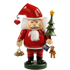 Käthes Original Nussknacker Figuren-Holzknackl "Weihnachtsmann", 13,5 cm