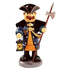 Käthes Original Rothenburg Motive|Räuchermänner-Holzknoddl "Rothenburger Nachtwächter", Räuchermännchen