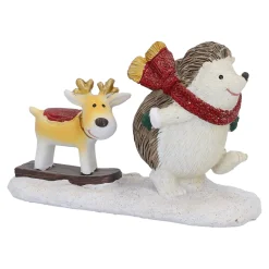 Standfiguren-Igel mit Rentier
