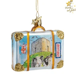 Poesie in Glas Weihnachtskugeln Aus Glas-Koffer York