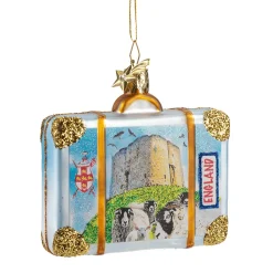 Poesie in Glas Weihnachtskugeln Aus Glas-Koffer York