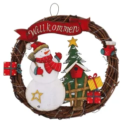 Hängedeko-Kranz "Hereinspaziert"