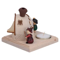 HODREWA Räuchermänner-Kürbis, Räucherhaus