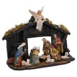 Krippen Und Krippenfiguren-Krippenszene 