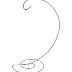 Wohndeko-Kugelständer, silberfarben