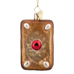 Poesie in Glas Weihnachtskugeln Aus Glas-Lebkuchen