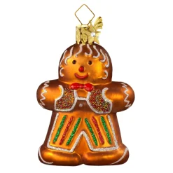 Poesie in Glas Weihnachtskugeln Aus Glas-Lebkuchen-Junge