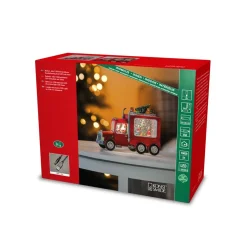 KONSTSMIDE Laternen Weihnachten-LED-Schneelaterne 