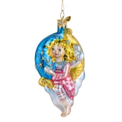 Poesie in Glas Prinzessin Lillifee|Weihnachtskugeln Aus Glas-Lillifee im Mond