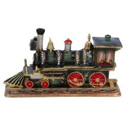 Nostalgische Weihnachtsdeko|Wohndeko-Lokomotive, Schatulle