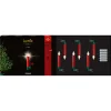 Krinner Lichterketten-Lumix Superlight Flame 6 Mini Kerzen Erweiterungsset in Rot