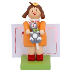 Käthes Original Käthes Original Figuren-Mädchen mit Katze "Kitty"