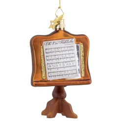 Poesie in Glas Weihnachtskugeln Aus Glas-Notenständer