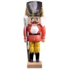 HODREWA Nussknacker Figuren-Nussknacker "Gardesoldat", rot/lasiert, 29,5 cm