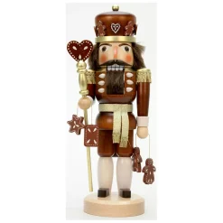 Christian ULBRICHT Nussknacker Figuren-Nussknacker "Lebkuchenkönig" natur, 37,5cm