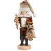 Christian ULBRICHT Nussknacker Figuren-Nussknacker "Weihnachtsmann mit Geschenkesack", 40,5 cm