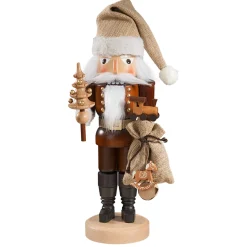 Christian ULBRICHT Nussknacker Figuren-Nussknacker "Weihnachtsmann mit Geschenkesack", 40,5 cm
