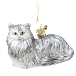 Poesie in Glas Weihnachtskugeln Aus Glas-Perserkatze