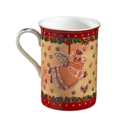 Tischdeko-Porzellan-Tasse "Lebkuchenzeit"
