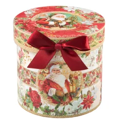 Tischdeko-Porzellan-Tasse "Nostalgischer Weihnachtsmann"