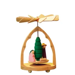 Richard Glässer Weihnachtspyramiden-Pyramiden Wärmespiel "Christi Geburt"