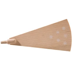 Richard Glässer Zubehör & Ersatzteile-Pyramiden-Flügel mit Sternen L 115 mm, H 51 mm