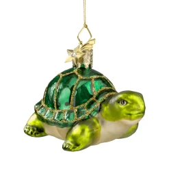 Poesie in Glas Weihnachtskugeln Aus Glas|Weihnachtsbaum Deko-Schildkröte