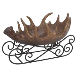 Standfiguren-Schlitten Geweih