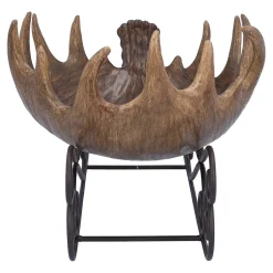 Standfiguren-Schlitten Geweih