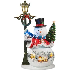 Spieluhr Weihnachten-Schneemann's Wunderwelt XXL, Spieldose