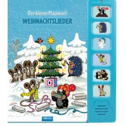 Trötsch Verlag Spielzeug|Der Kleine Maulwurf „Krtek”-Soundbuch Weihnachtslieder "Der kleine Maulwurf"