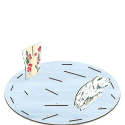 Adventsdeko & Kalender-Steck-Adventskalender "Tiere im Winter"